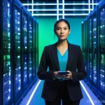 Home 22 다중 클라우드 환경에서의 컨테이너 보안 - **Prompt 1: The Labyrinth of Multi-Cloud Container Security**
A highly detailed, wide-angle shot...
