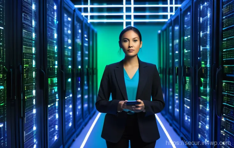 다중 클라우드 환경에서의 컨테이너 보안 - **Prompt 1: The Labyrinth of Multi-Cloud Container Security**
A highly detailed, wide-angle shot...