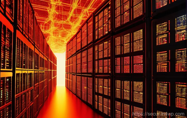 다중 클라우드 환경에서의 컨테이너 보안 - **Prompt 1: The Labyrinth of Multi-Cloud Container Security**
    A highly detailed, wide-angle shot...