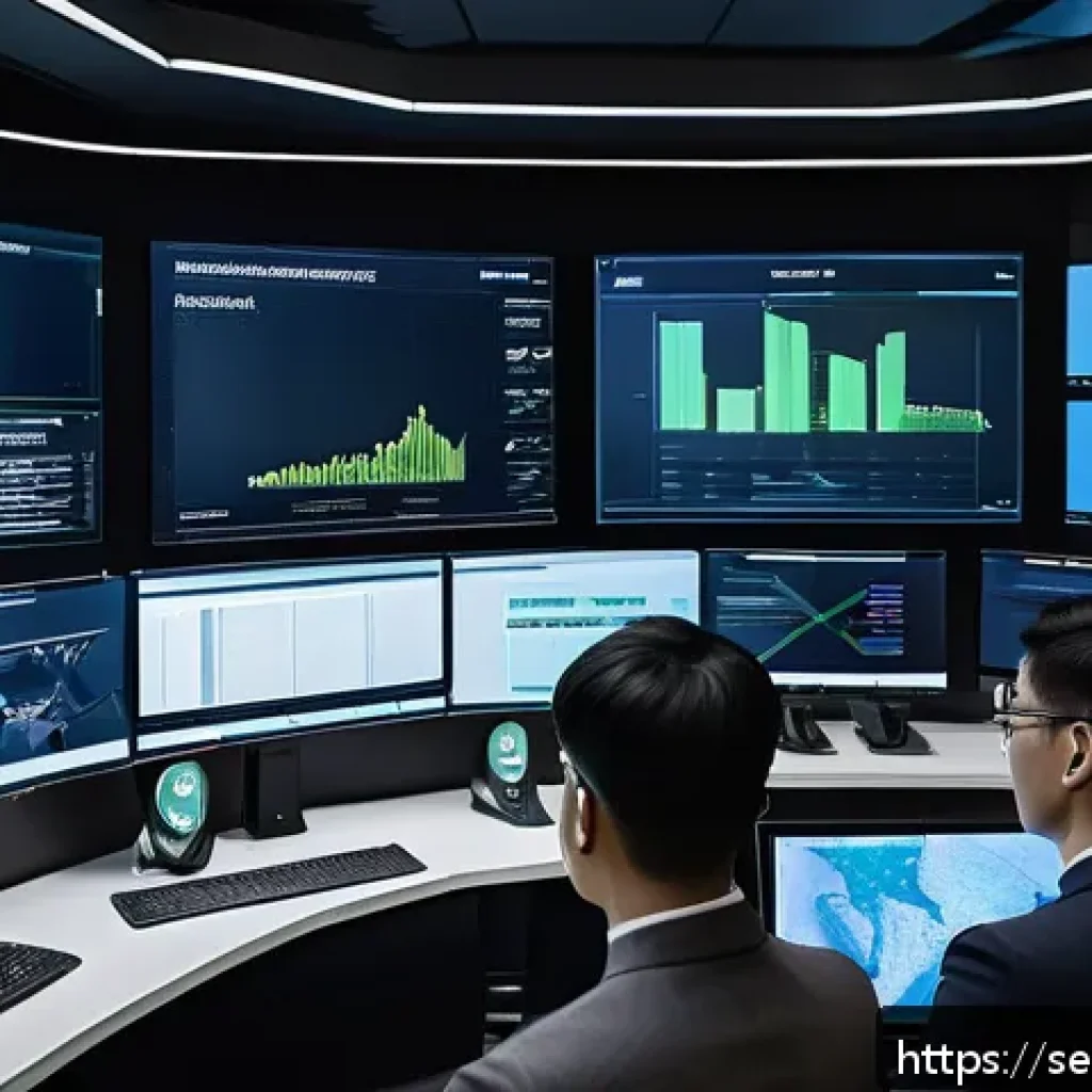 컨테이너 환경의 접근 제어 모범 사례 - A detailed, futuristic control room showcasing a secure container environment management dashboard o...